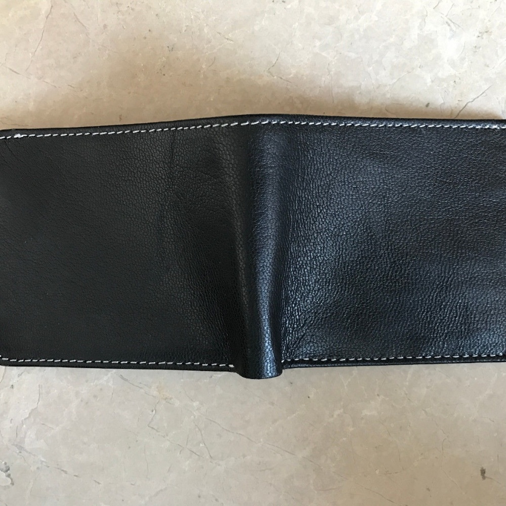 Men Wallet Genuine Supreme Leather Bifold Handmade - Picture 7 of 8